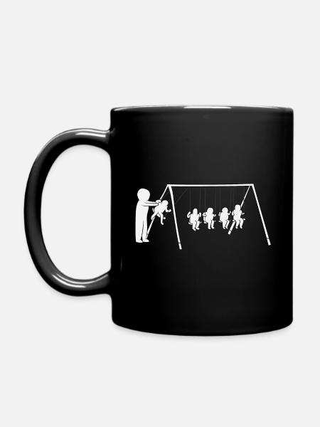 Physiker - Physiker sind die besseren Eltern - Tasse einfarbig - Schwarz
