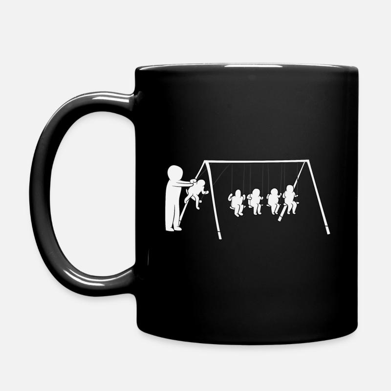 Physiker - Physiker sind die besseren Eltern - Tasse einfarbig - Schwarz