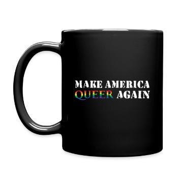 Make America Queer Again - Mug uni - noir - Gauche