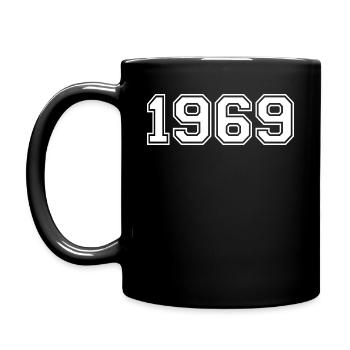 1969 birthday - Full Colour Mug - black - Left