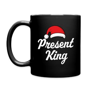 Present King - Full Colour Mug - black - Left