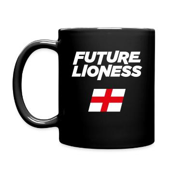 Future Lioness - Full Colour Mug - black - Left