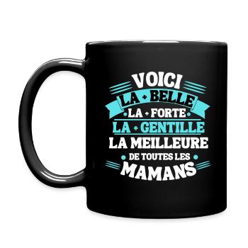 Ma Meilleure de toutes les Mamans Cadeau Maman - Mug uni - noir - Gauche