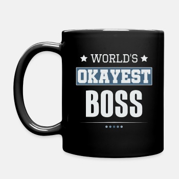 World's Okayest Boss - Coffee Mug