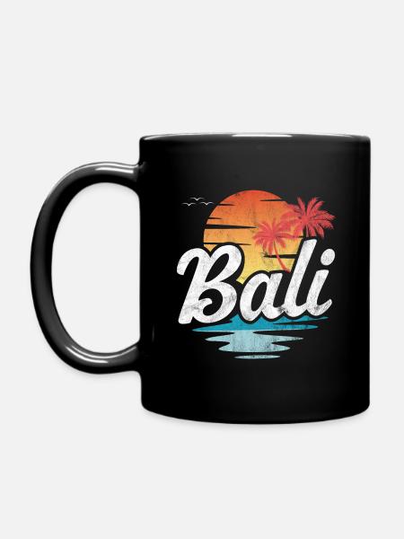 Bali - Full Colour Mug - black