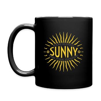 Sunny Inside - Full Colour Mug - black - Left