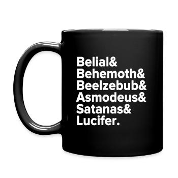 Devil names Ghost - Mug uni - noir - Gauche