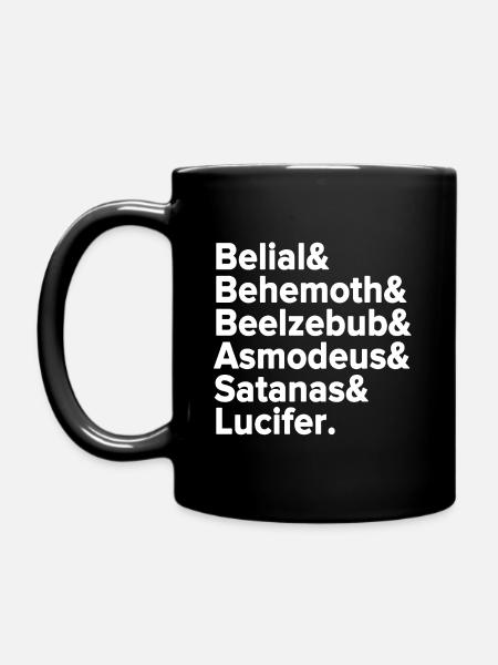 Devil names Ghost - Mug uni - noir