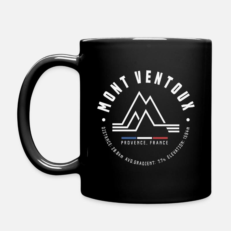 MONT VENTOUX FRANCE MOUNTAIN CLIMB CYCLISME - Mug uni - noir