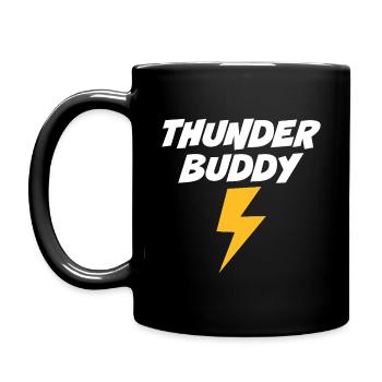 Thunder Buddy - Full Colour Mug - black - Left