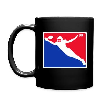 Couleur du demi défensif - Mug uni - noir - Gauche