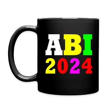 Abi 2024 - Tasse einfarbig - Schwarz - Links