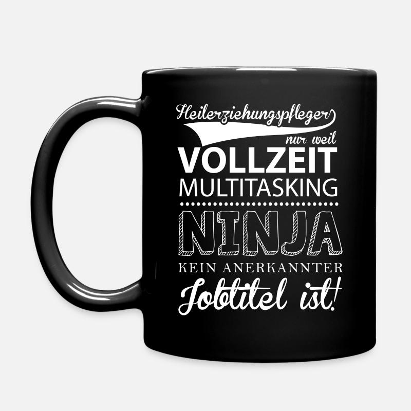 Heilerziehungspfleger - Tasse einfarbig - Schwarz