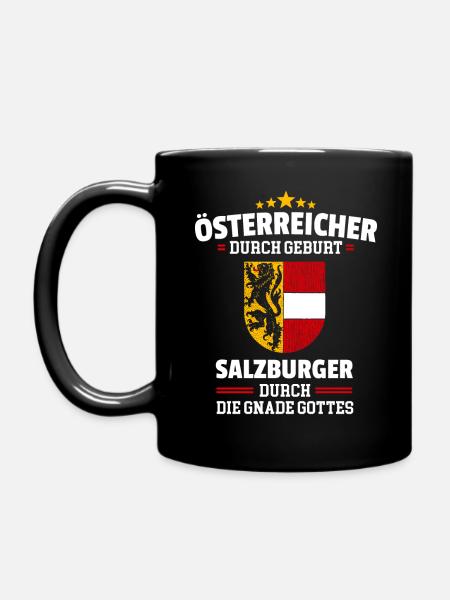SALZBURGER GNADE GOTTES - SALZBURG - T-SHIRT - Tasse einfarbig - Schwarz