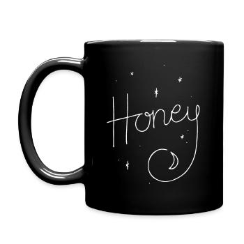 HONEY | Honeymoon | Honeymoon partner look - Full Colour Mug - black - Left