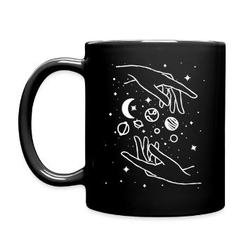 UNIVERSUM - Tasse einfarbig - Schwarz - Links