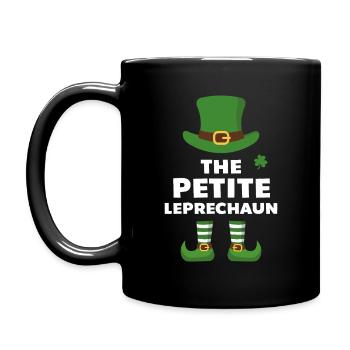 The Petite Leprechaun - Full Colour Mug - black - Left