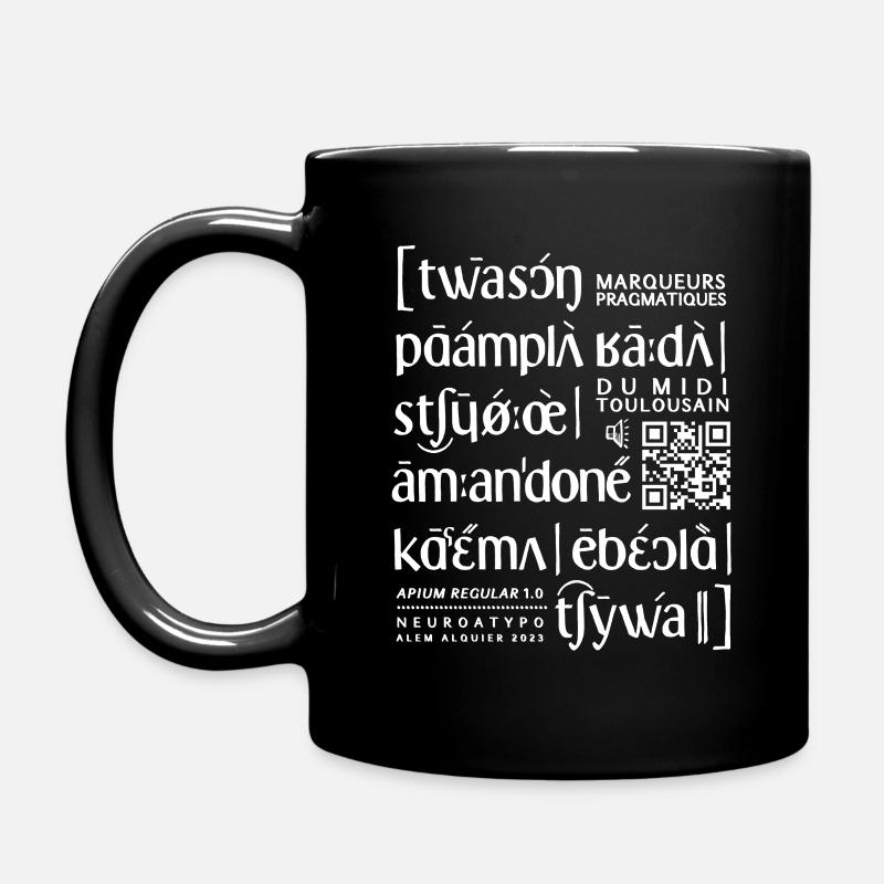 apium- API - Mug uni - noir