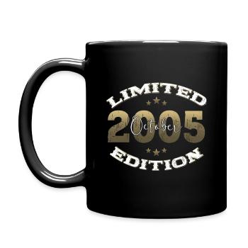 19e anniversaire Original octobre 2005 Volume 95 - Mug uni - noir - Gauche