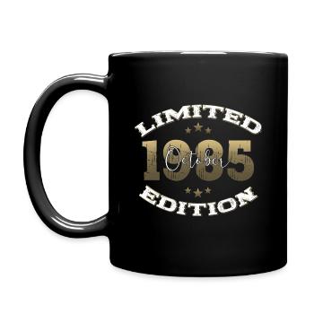 40e anniversaire Légende Octobre 1985 Volume 85 - Mug uni - noir - Gauche
