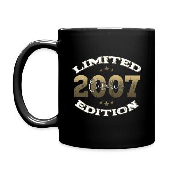 18e anniversaire Original Octobre 2007 Volume 07 - Mug uni - noir - Gauche