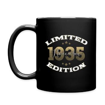 90e anniversaire Original novembre 1935 Volume 35 - Mug uni - noir - Gauche
