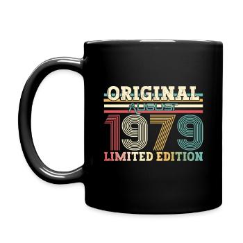 45e anniversaire Original août 1979 Né en 1979 - Mug uni - noir - Gauche