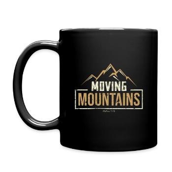 DLM MOVING MOUNTAINS W1U - Full Colour Mug - black - Left