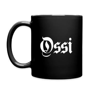 OSSI SPRÜCHE OSTEN DDR OST DEUTSCHLAND GESCHENK - Tasse einfarbig - Schwarz - Links