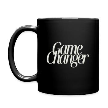 Game Changer - Tasse einfarbig - Schwarz - Links