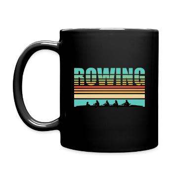 Aviron Coxed Quatre Femmes - Aviron - Mug uni - noir - Gauche