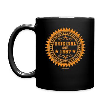 Used look Original seit - 1967 - RAHMENLOS Vintage - Tasse einfarbig - Schwarz - Links