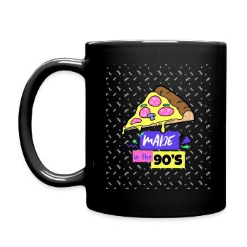 Made in the 90's - Full Colour Mug - black - Left