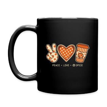 Citrouille Spice Latte Citrouille Automne Esthétique - Mug uni - noir - Gauche