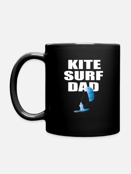 Kitesurf Kite Surf Papa - Mug uni - noir