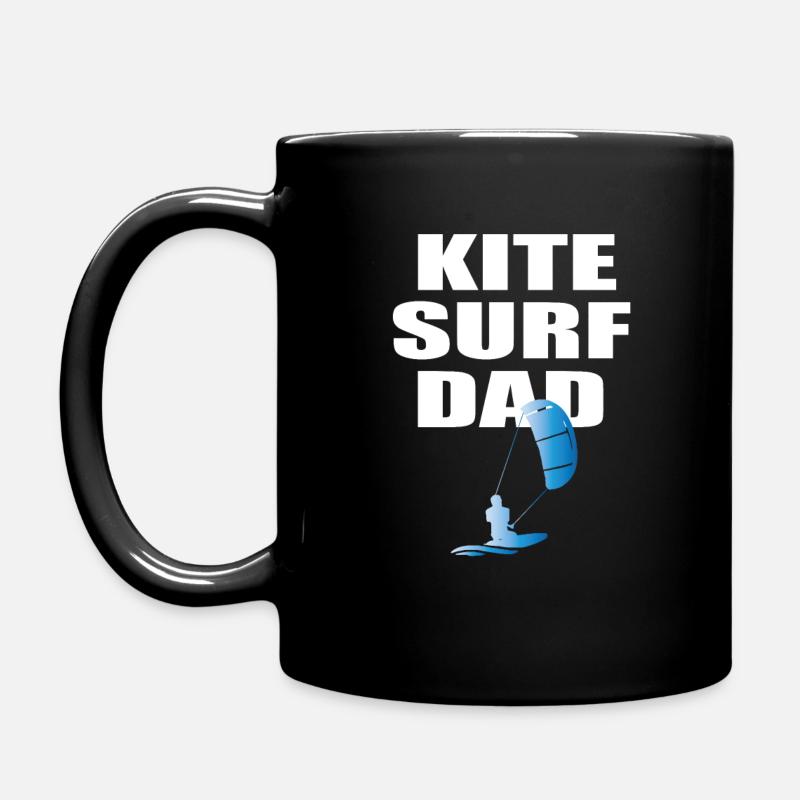 Kitesurf Kite Surf Papa - Mug uni - noir
