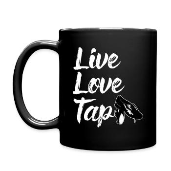 Tap Dancing - Live Love Tap - Mug uni - noir - Gauche