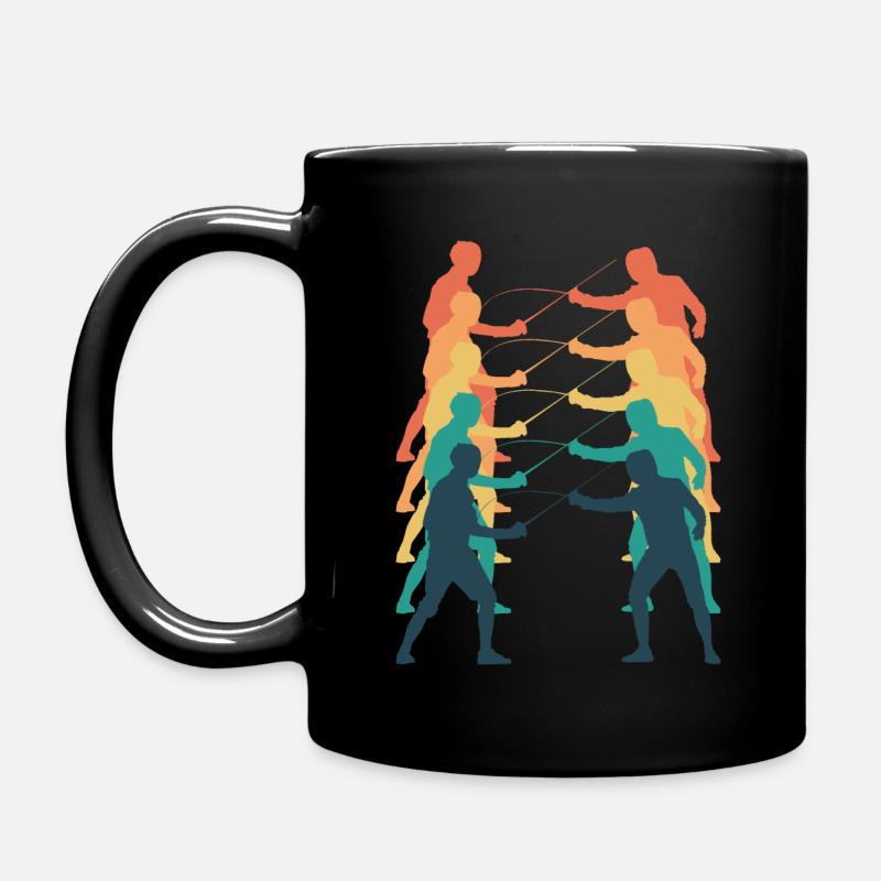 Clôture Rétro - Mug uni - noir