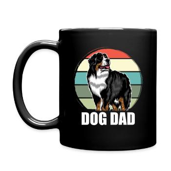 Bouvier Bernois Homme - Papa Chien - Mug uni - noir - Gauche