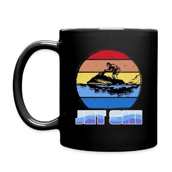 Jet Ski - Full Colour Mug - black - Left