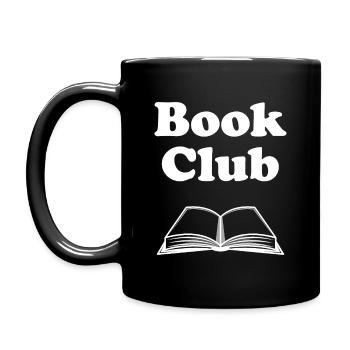 Book Club - Full Colour Mug - black - Left