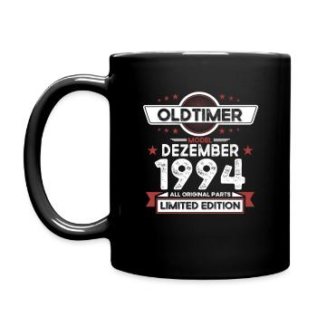 29th Birthday Classic Car December Vintage 1994 - Full Colour Mug - black - Left