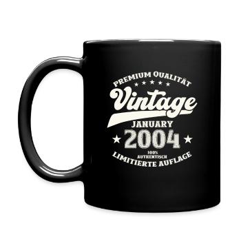 20th Birthday Legend Vintage 2004 Vintage - Full Colour Mug - black - Left