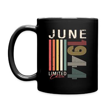 Original Juin 1944 Vintage 1944 Anniversaire 1944 - Mug uni - noir - Gauche
