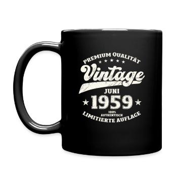 Original Juin 1959 Millésime 1959 Anniversaire 1959 - Mug uni - noir - Gauche