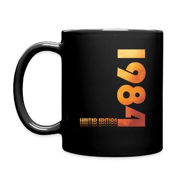 40th Birthday Original 1984 Vintage 1984 - Full Colour Mug - black - Left