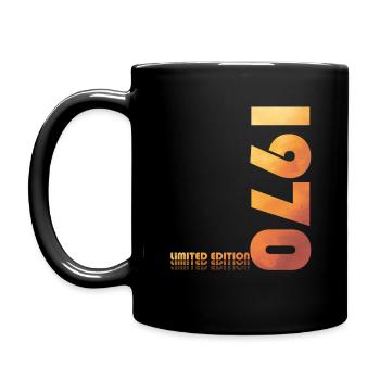 55. Geburtstag Legendär 1970 Jahrgang 1970 - Tasse einfarbig - Schwarz - Links