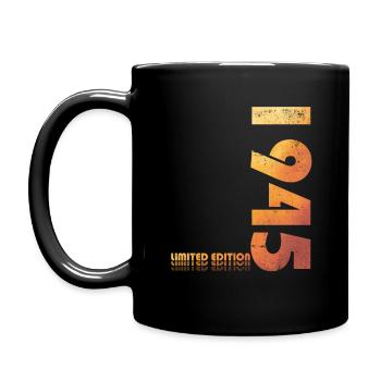 Original 1945 Vintage 1945 Birthday 1945 - Full Colour Mug - black - Left