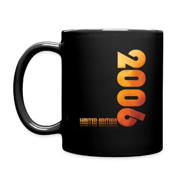18ème Anniversaire Original 2006 Millésime 2006 - Mug uni - noir - Gauche