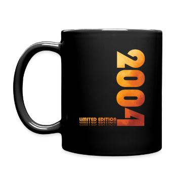 20ème Anniversaire Original 2004 Millésime 2004 - Mug uni - noir - Gauche